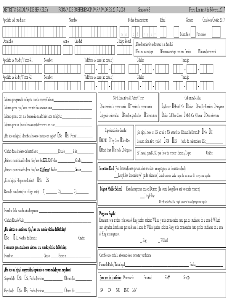 Form preview