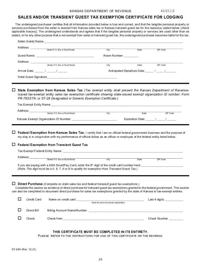 Business axes for Hotels and R - Kansas Department of ... Preview on Page 1