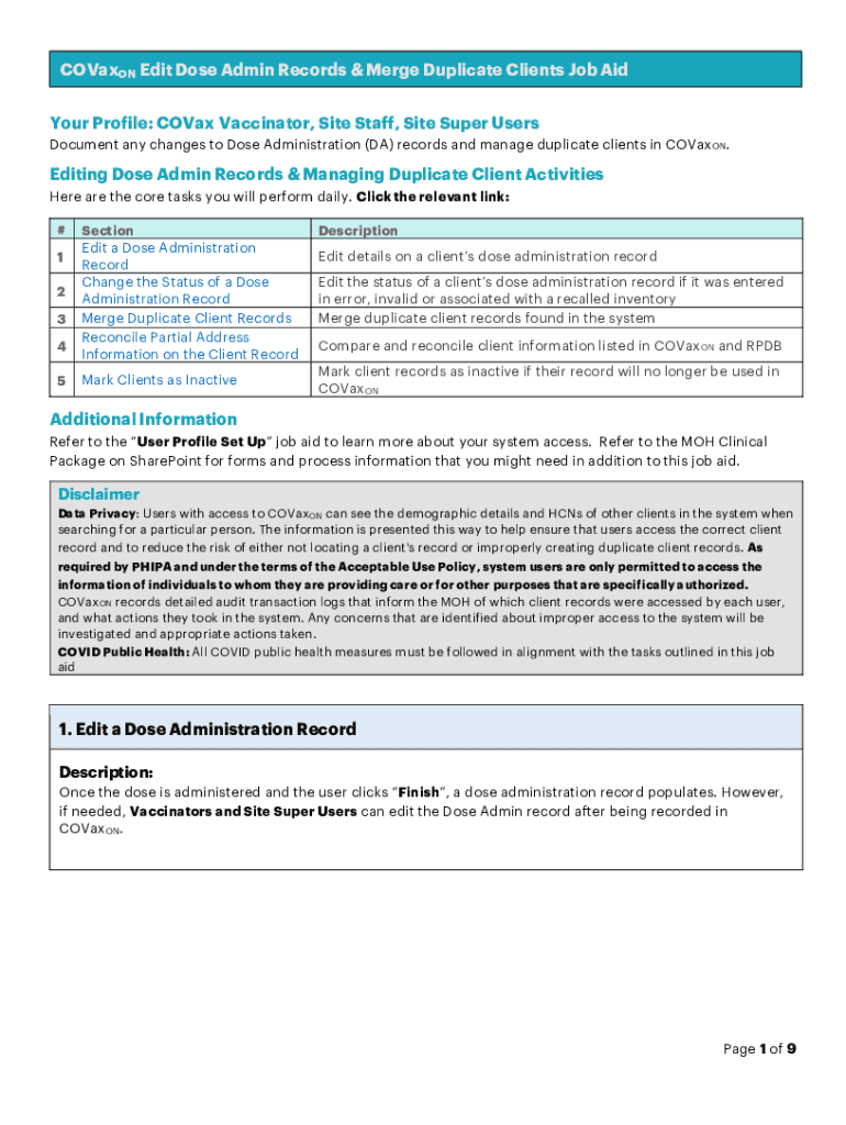Form preview