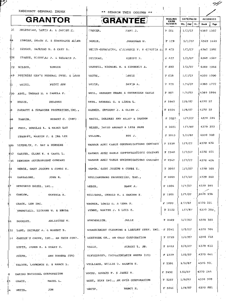Fillable Online recordersoffice hamiltonco Hamilton County Recorder's