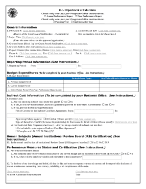 www2.ed.govfundgrantED 524-B Form: Grant Performance Report Cover Sheet (MS Word)