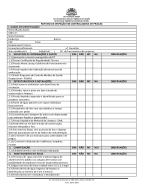 Roteiro Controladora de Pragas - recife.pe.gov.br