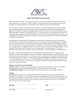 Fillable Online : Information & Consent Form Fax Email Print - pdfFiller