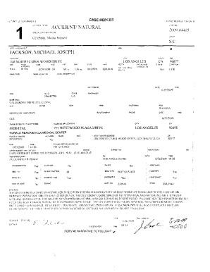 Michael Jackson Autopsy Report (Complete) - XDOC.PL