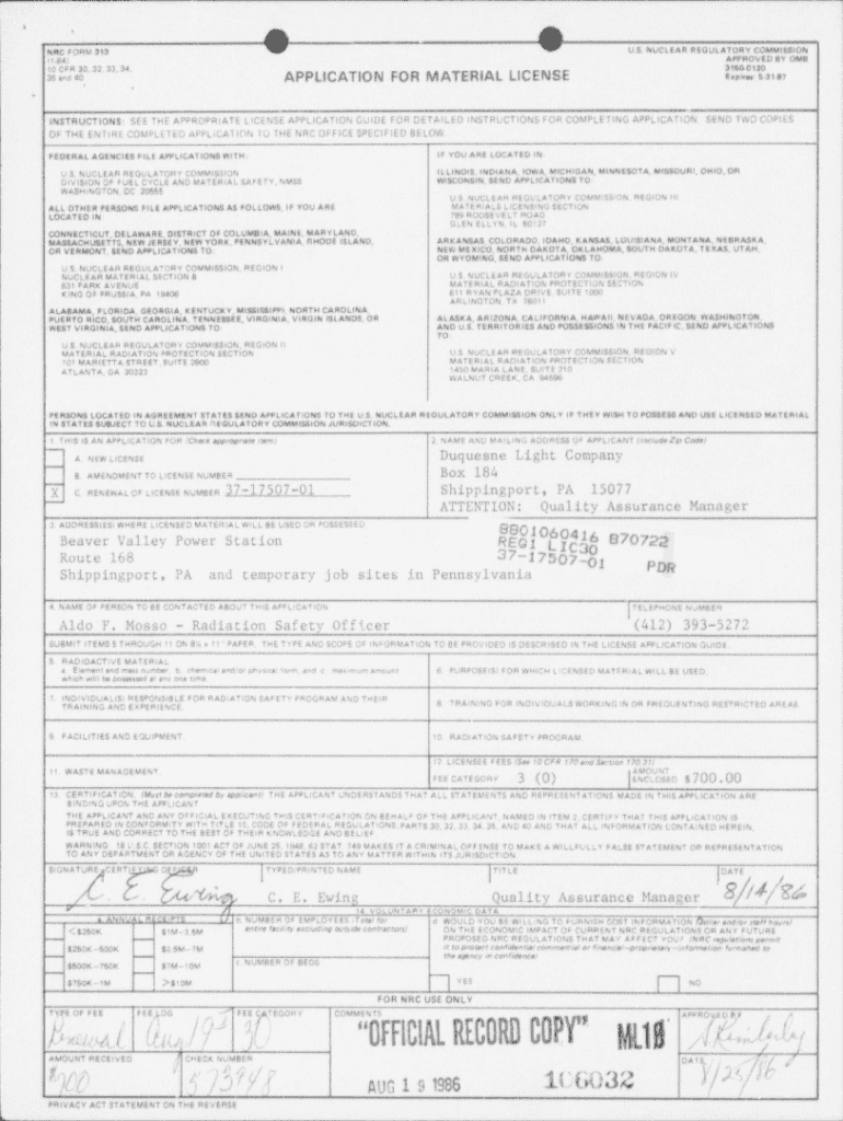 Fillable Online Application for renewal of License 371750701
