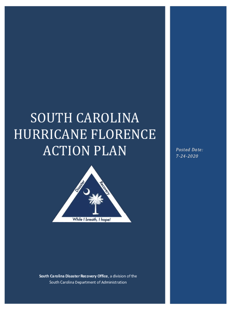 Fillable Online SC Disaster Recovery Office introduces Florence