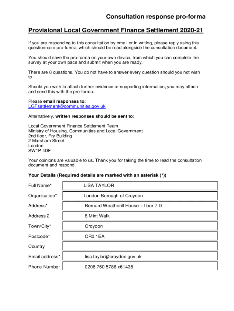 Form preview