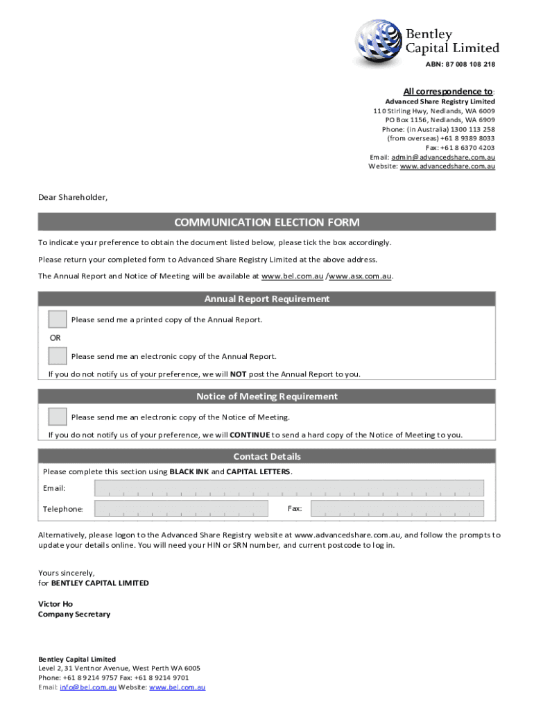 Form preview