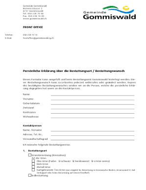 Form preview