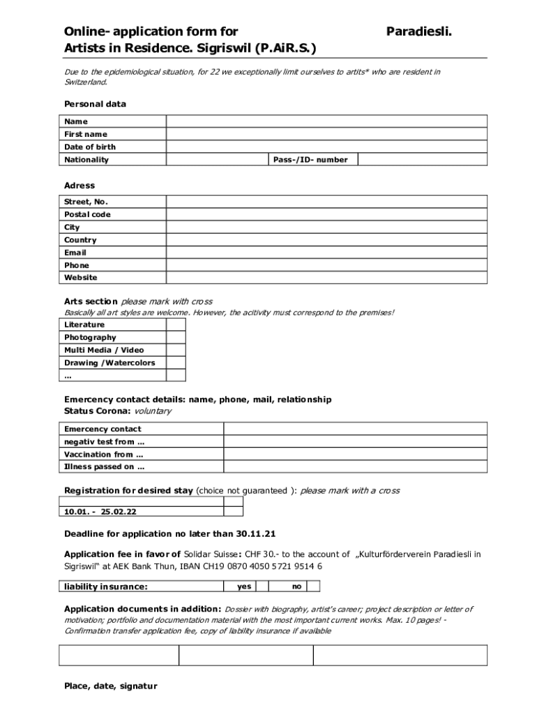 Form preview