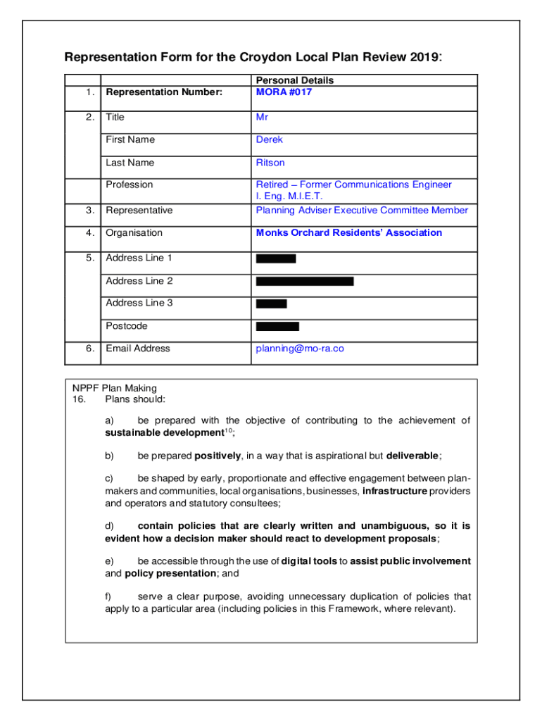 Form preview