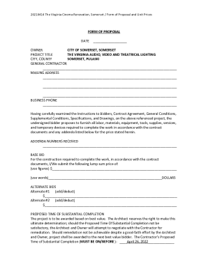 Form preview
