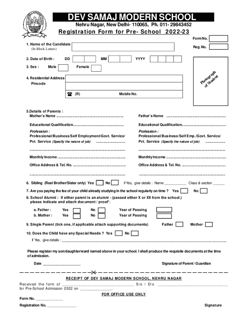 Form preview