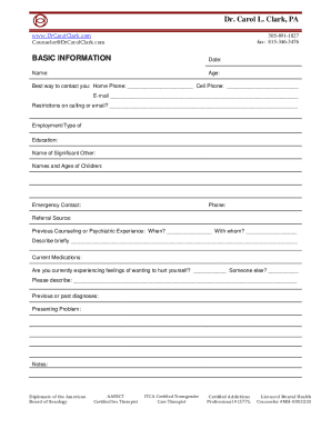 Form preview