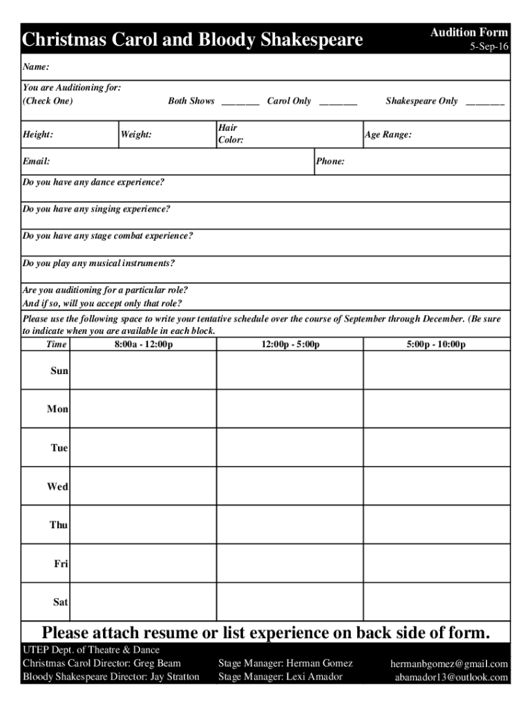 Form preview