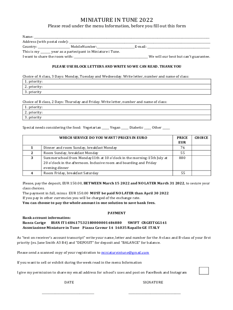 Form preview