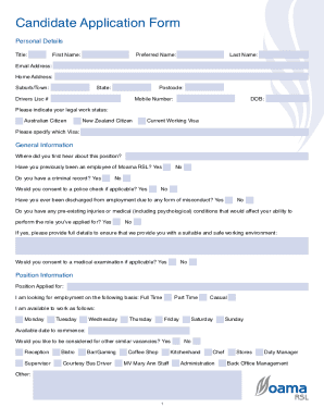 Form preview