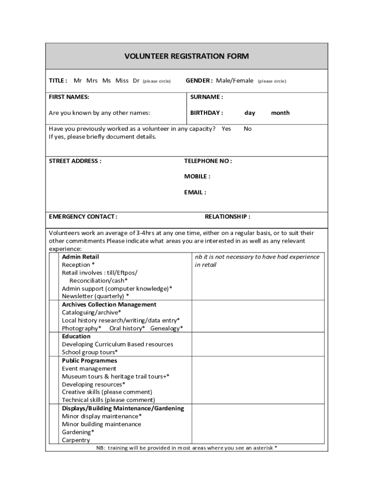 Form preview