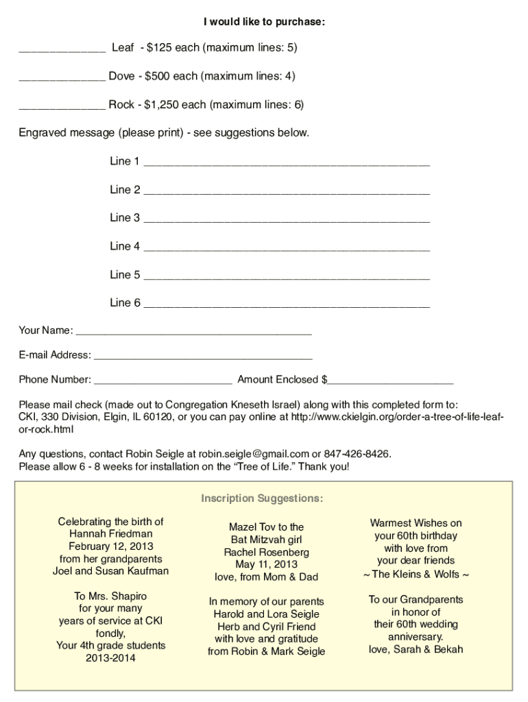 Form preview
