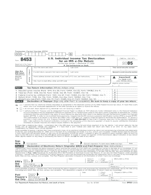 IRS Form 8453