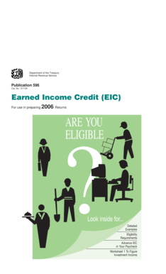 IRS Publication 596 Earned Income Credit (EIC)