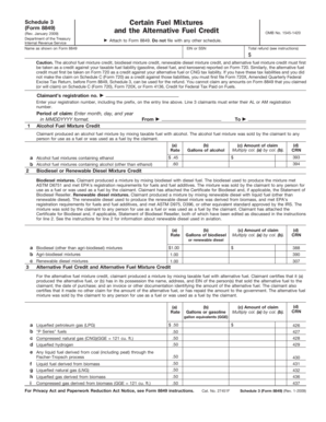 Schedule 3 Form 8849