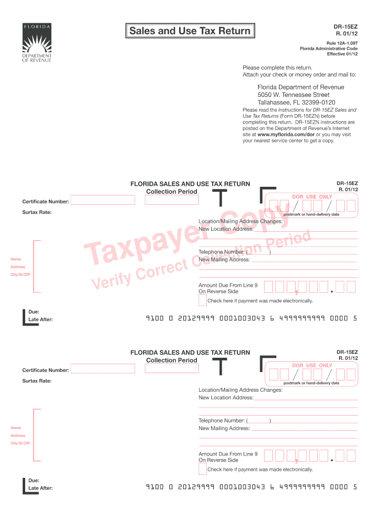 dormyfloridacomdorforms2012dr15ez0112pdf united states Preview on Page 1