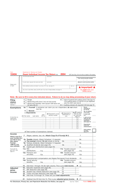 Form 1040A Guam Individual Income Tax Return