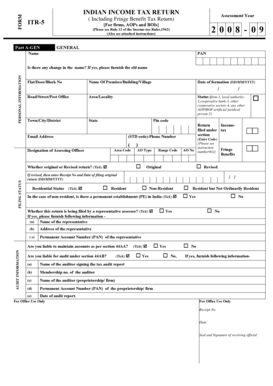 Indian Income Tax Return ITR-5