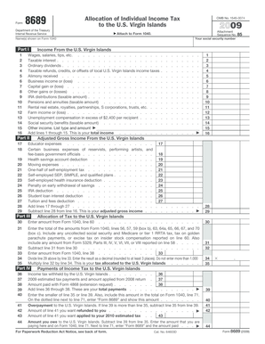 Form 8689 Allocation of Individual Income Tax