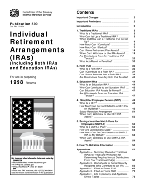 IRS Publication 590 Traditional IRA Guide