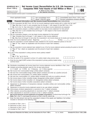 Schedule M-3 Form 1120-L