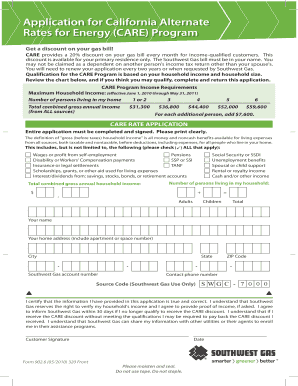 CARE Program Application