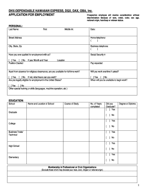 Employment Application DHX-Dependable Hawaiian ExpressDGXDAXOBA Inc.doc