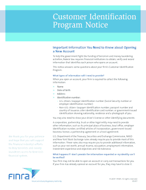 New Investor Account Form