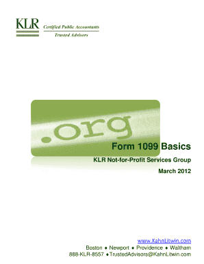 Form 1099 Basics Guide