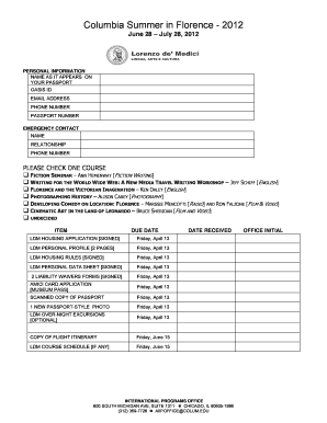 Form preview