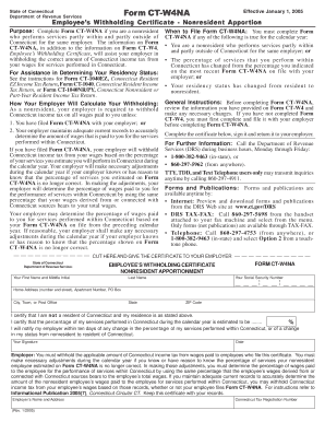 connecticut nonresident certificate form