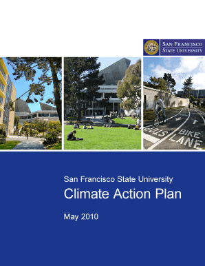 Climate Action Plan - San Francisco State University - sfsu