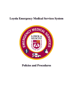 Section 100: General Policies - Loyola EMS