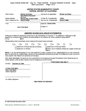 b 1008 bankruptcy form filable