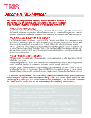 TMS Membership Application Form