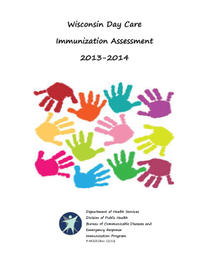 Wi immunization record - Wisconsin Day Care Immunization Assessment 2011-12 - dhs wisconsin