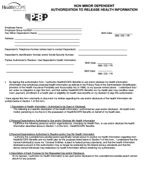 Nj hipaa medical release form fillable