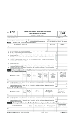 IRS Form 6781