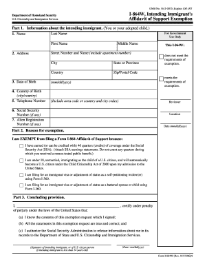 I 864 form pdf - You are filing for an immigrant visa as a self- petitioning ... - ILW .COM