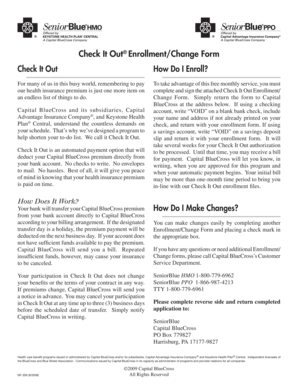 Check It Out Enrollment Form