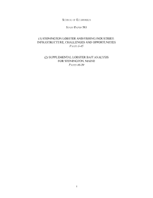 SOE Staff Paper 583 ( PDF ) - University of Maine - umaine