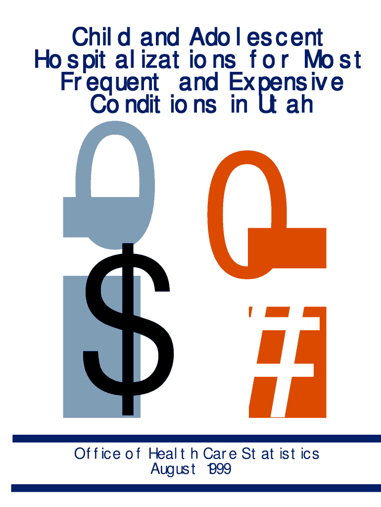 Child and Adolescent Hospitalizations - Utah Department of Health - health utah Preview on Page 1