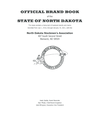 north dakota brand application